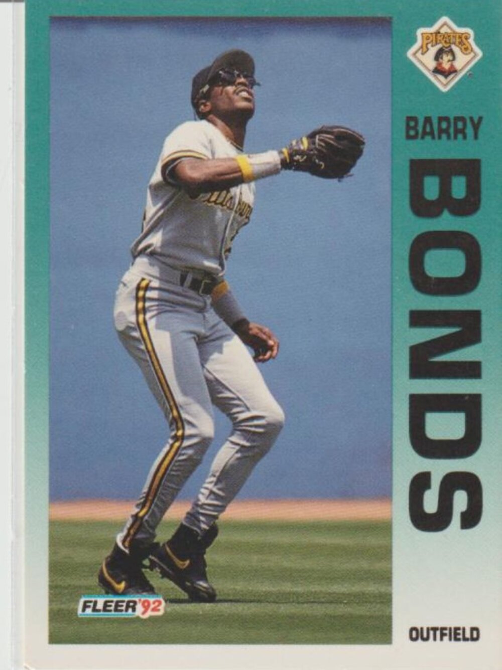 Barry Bonds 1992 Fleer Pittsburg Pirates #550